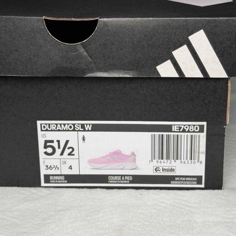 Adidas Women’s Duramo SL ‘Bliss Lilac’ (IE7980) – Size 5.5W – New w/ Box - Picture 13 of 13